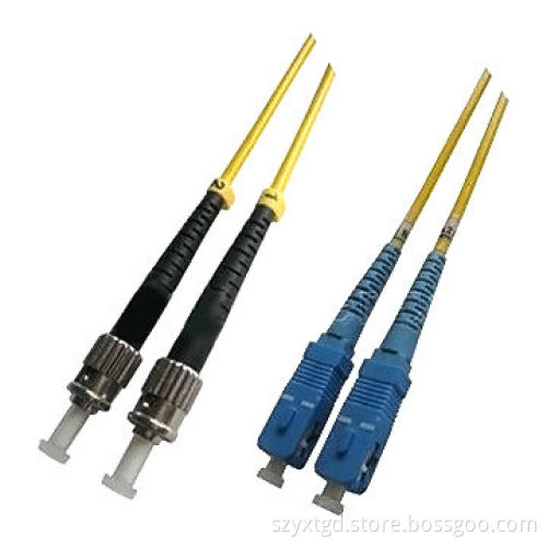 ST Fiber-optic Patch Cord/ST Fiber Pigtails/ST Jumpers with Simplex or Duplex Type